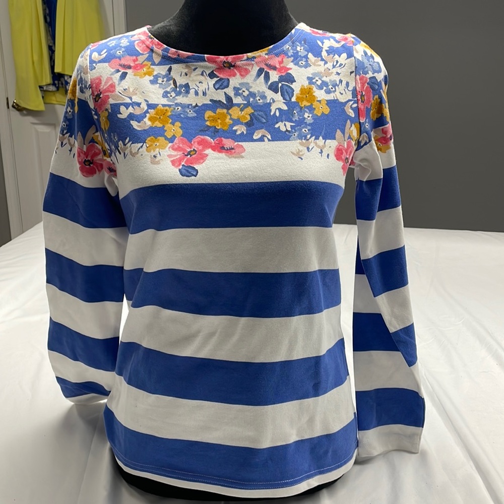 Floral Striped Joules Women's